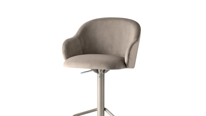 Scaun de bar reglabil Holly Fab CS2227 - Image 3