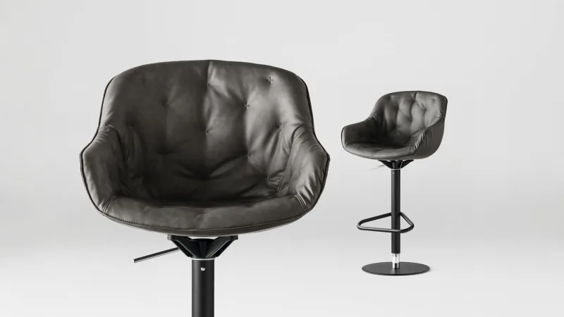Scaun de bar reglabil Igloo CS2232-MTO - Image 2