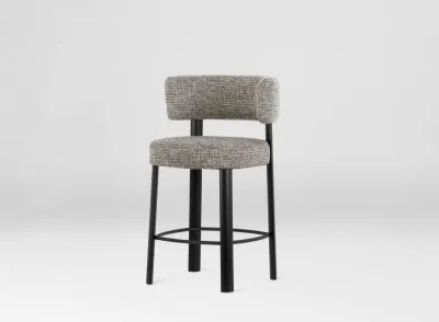 Scaun de bar tapițat Glen CS2257