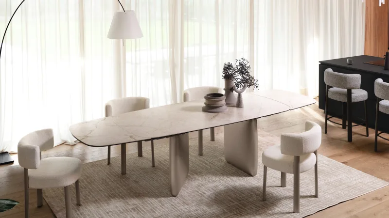 Masă extensibilă Riverstone CS4167-SG-165 - Image 2
