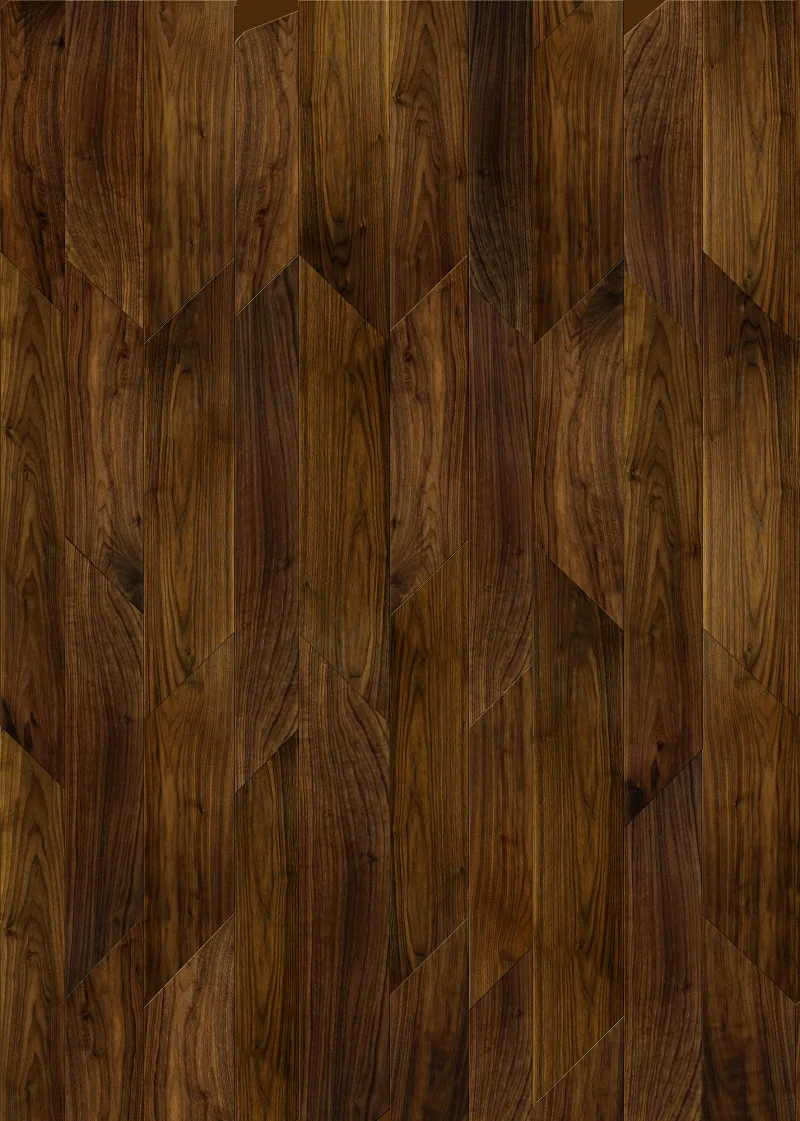 Parchet geometric Forme din nuc american - Image 6