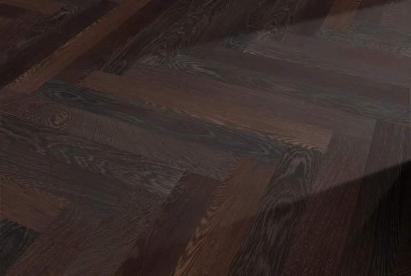 Parchet în spic din wenge - Image 3
