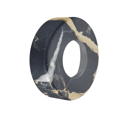 Rozetă Ø48 marmură neagră Marquina Fima Slide F1427MN