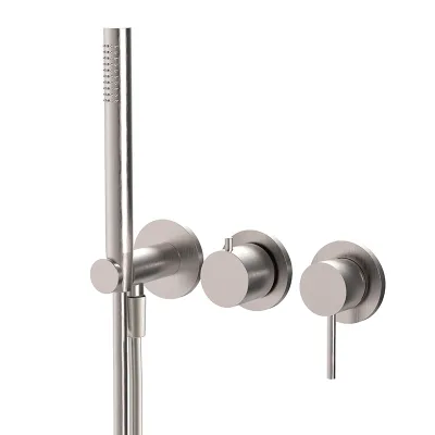 Baterie încastrată mecanică Fima Spillo Steel F3049WX8S