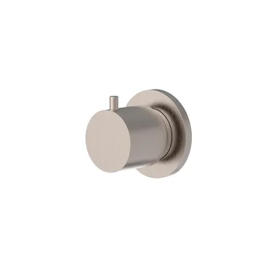 Deviator cu 2 ieșiri Fima Spillo Steel F3073N2