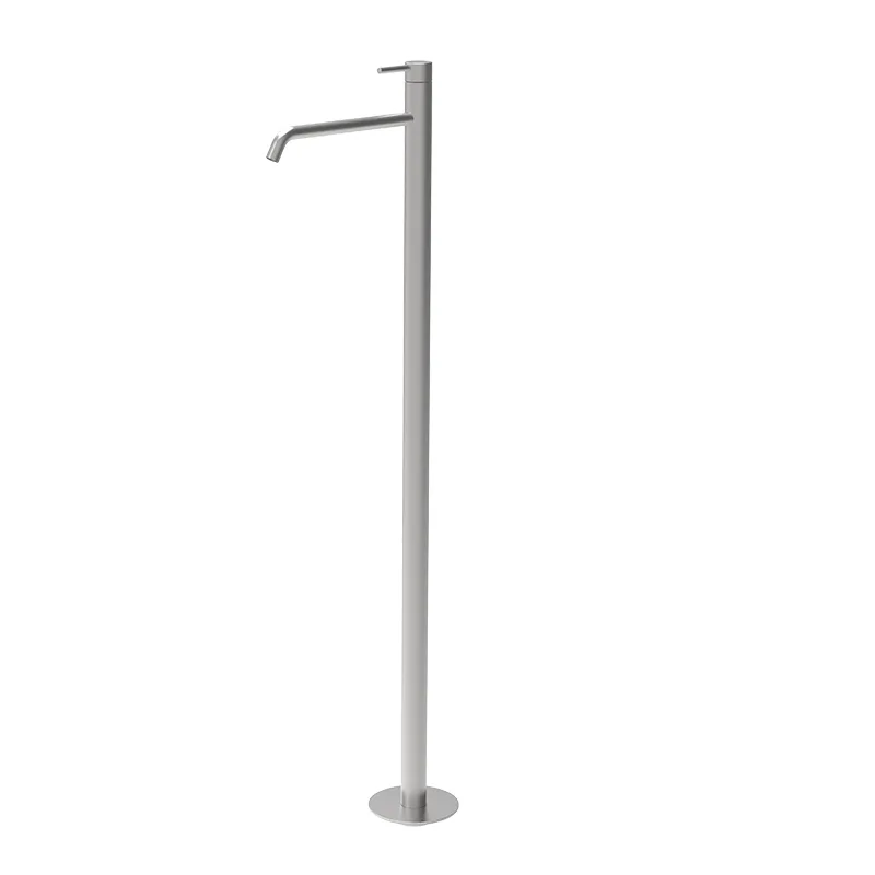 Baterie lavoar montată pe pardoseală Fima Spillo Steel F3081/P