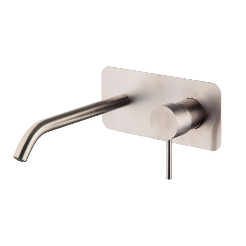 Baterie lavoar de perete monocomandă Fima Spillo Steel F3081WLX5
