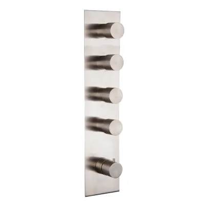 Baterie încastrată termostatică Fima Spillo Steel F3089X4