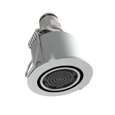 Pară de duș încastrată în tavan Fima Waterdot F3710K