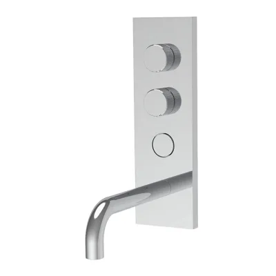 Baterie lavoar de perete monocomandă Fima Switch on F5951VX5