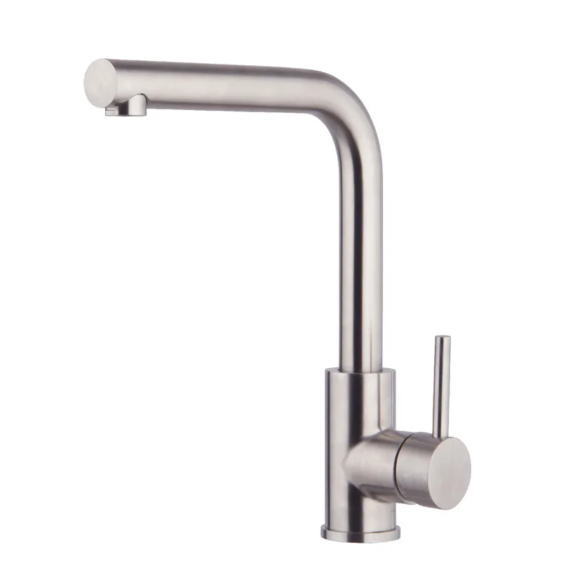 Baterie de bucătărie cu pipă rotativă Fima Spillo Steel F7024/B