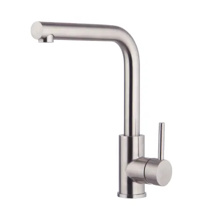 Baterie de bucătărie cu pipă rotativă Fima Spillo Steel F7024/B