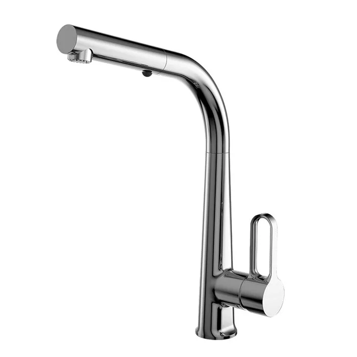 Baterie de bucătărie cu duș extractibil Fima Skinny F7026