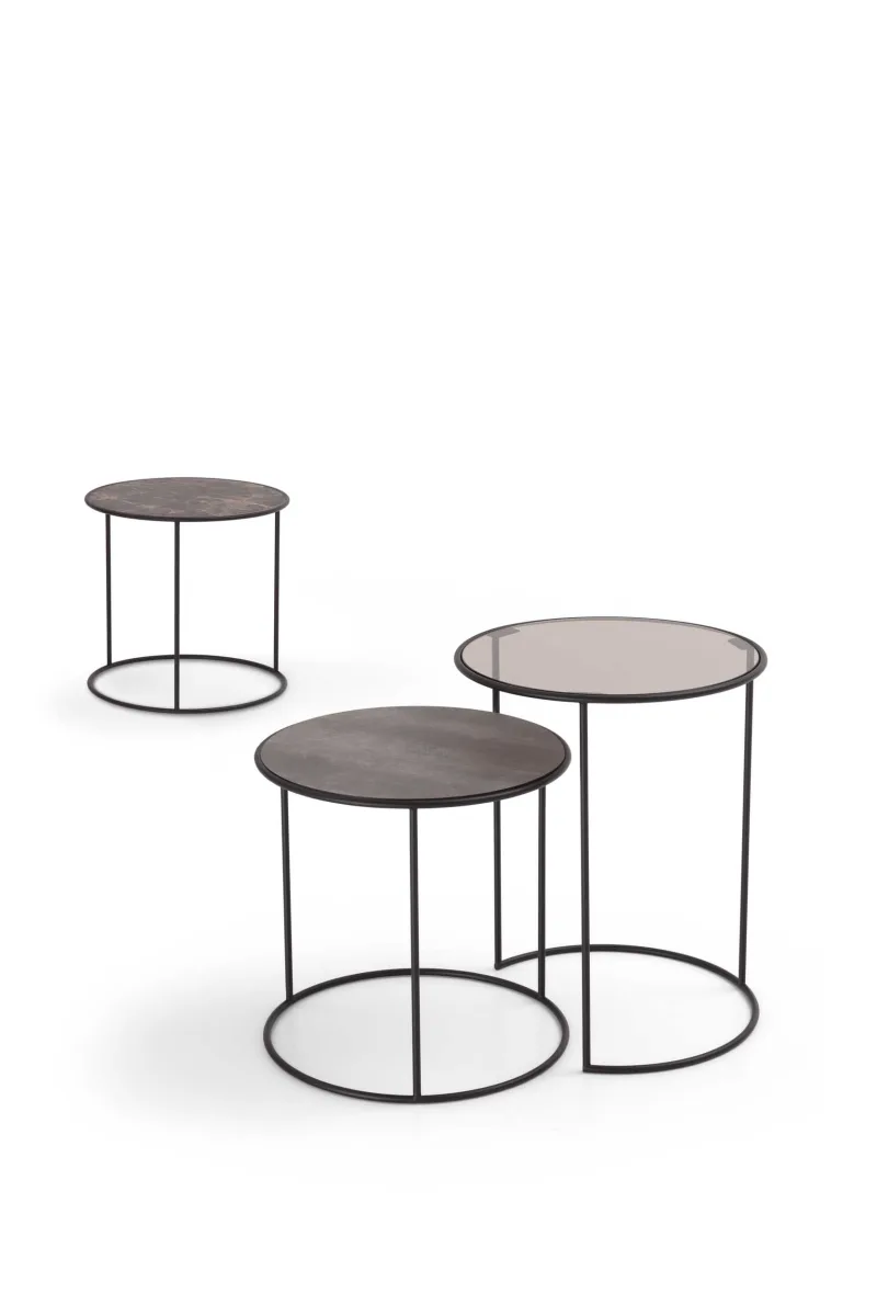 Măsuță de cafea rotundă Jarvis - Image 2