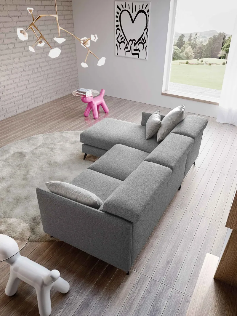 Canapea modulară Vanessa cu tetiere reglabile - Image 3