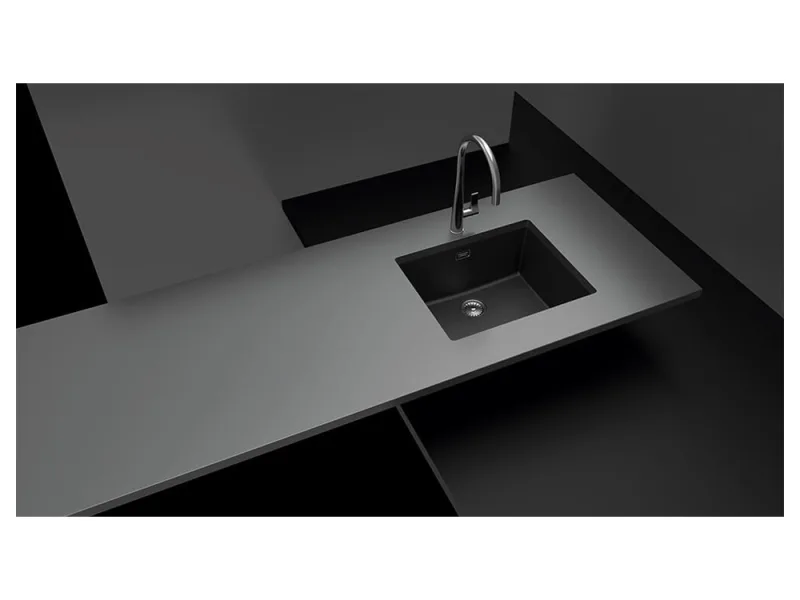 Chiuvetă granit Greenwich N-100L - Schock - Image 2