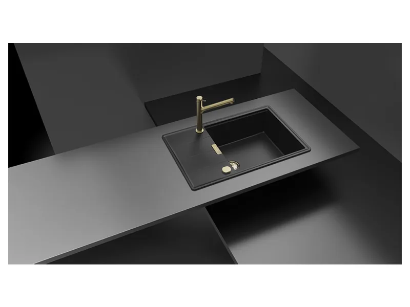 Chiuvetă granit Tia D-100LS - Schock - Image 2