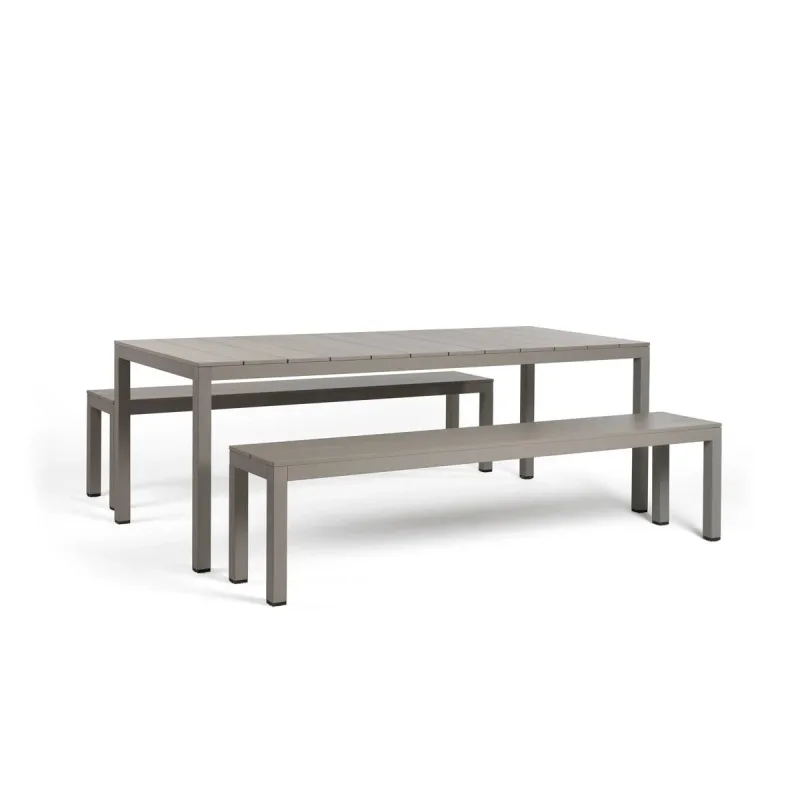 Set exterior Rio Bench Alu - Nardi - Image 1