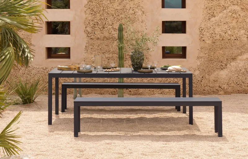 Set exterior Rio Bench Alu - Nardi - Image 5