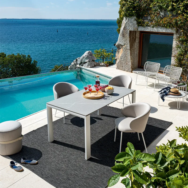 Masă exterior extensibilă Dorian CB4815-R 160 E - Connubia - Image 2