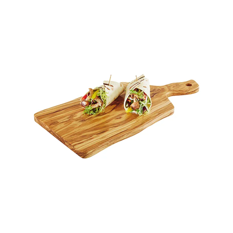 Platou servire lemn de maslin 31 x 20 x 1,5 cm - Sambonet - Image 1