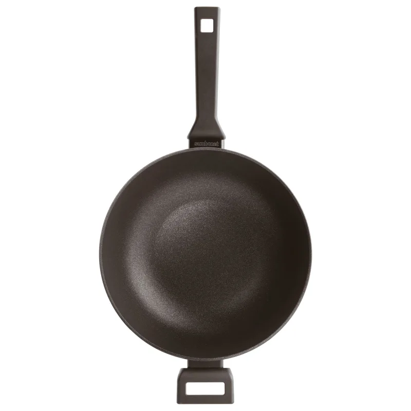 Tigaie Wok 30cm Titan Pro inductie dubla - Sambonet - Image 2