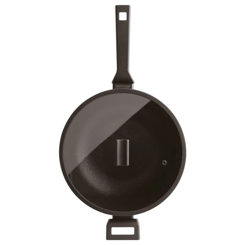 Tigaie Wok 30cm Titan Pro inductie dubla - Sambonet - Image 3