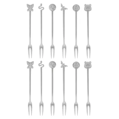Set 12 Furculite Fashion Living Antique - Sambonet