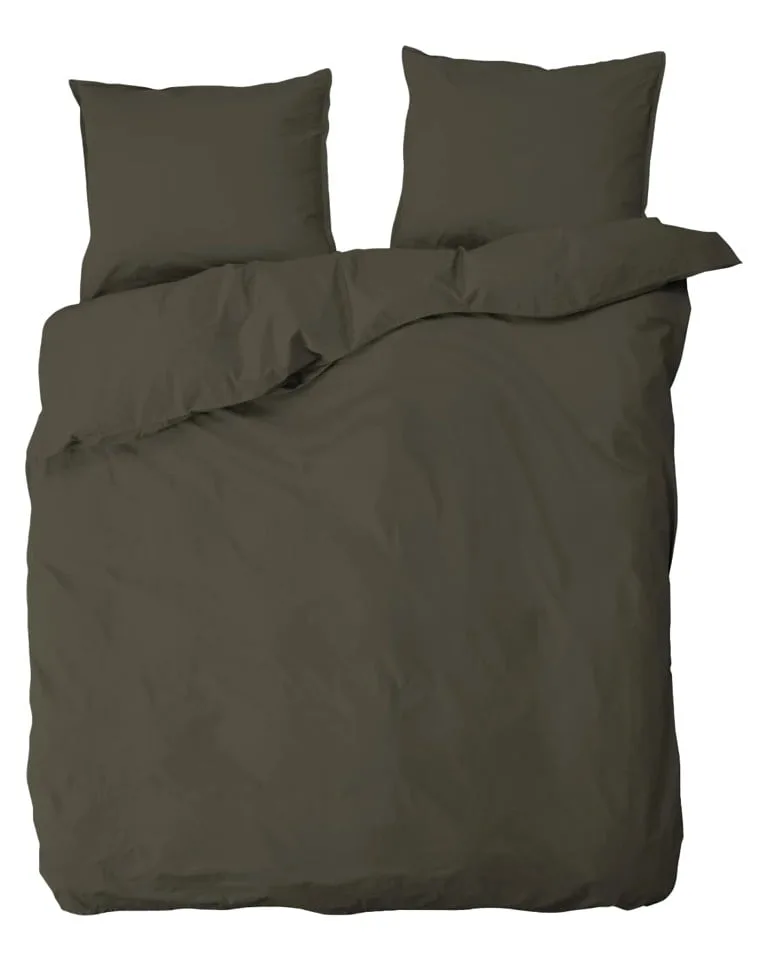 Lenjerie de pat double Bark 200x220 cm - ByNord  - Image 1