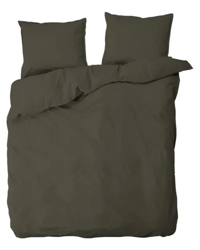 Lenjerie de pat double Bark 200x220 cm - ByNord 