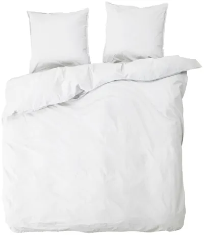Lenjerie de pat double Ingrid Snow 220x220 cm - ByNord