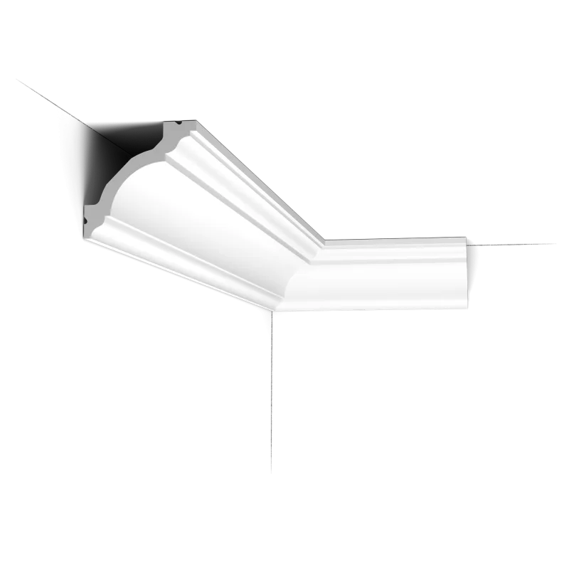 Cornișă decorativă C213 CANTERBURY — 8×8 cm, variantă flexibilă disponibilă - Image 1