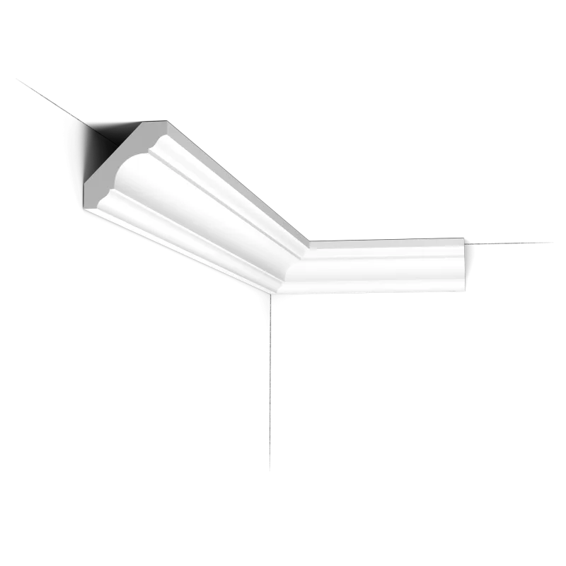 Cornișă decorativă C215 — profil liniar 4,7×4,7 cm, variantă flex - Image 1