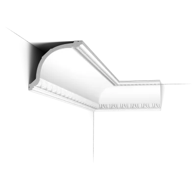 Cornișă decorativă C216 — profil ou-și-săgeată, 200 cm