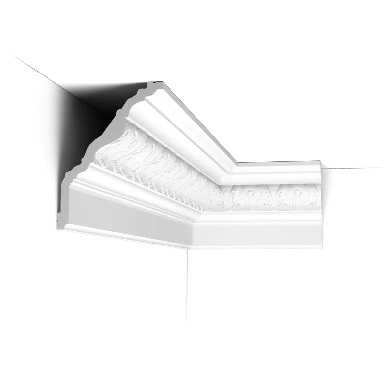 Cornișă decorativă C219 — frunze de acant, înălțime 17,6 cm - Image 1