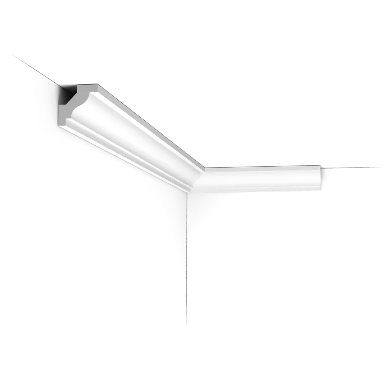 Cornișă decorativă C230 — profil îngust 2,9×2,9 cm, variantă flex - Image 1