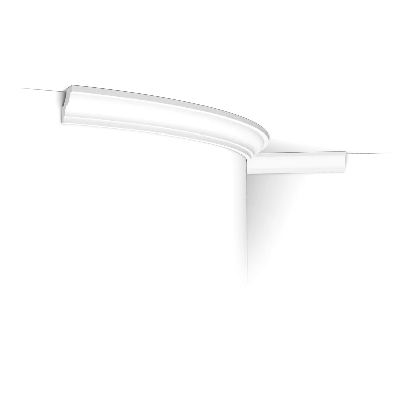 Cornișă decorativă C230 — profil îngust 2,9×2,9 cm, variantă flex - Image 3