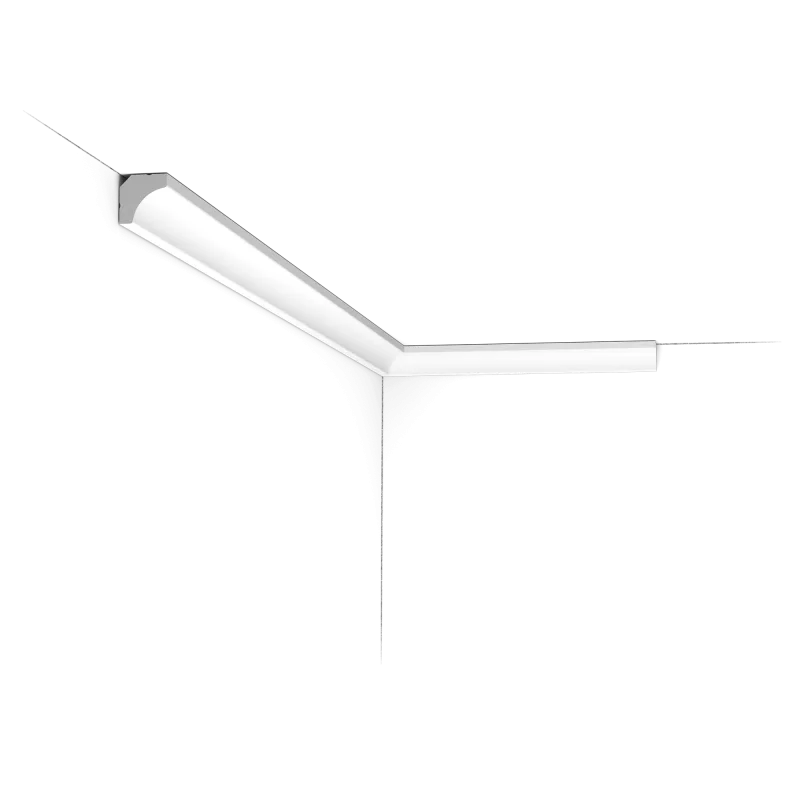Cornișă decorativă C250 — cea mai mică din gamă, 1,6×1,6 cm, variantă flex - Image 1