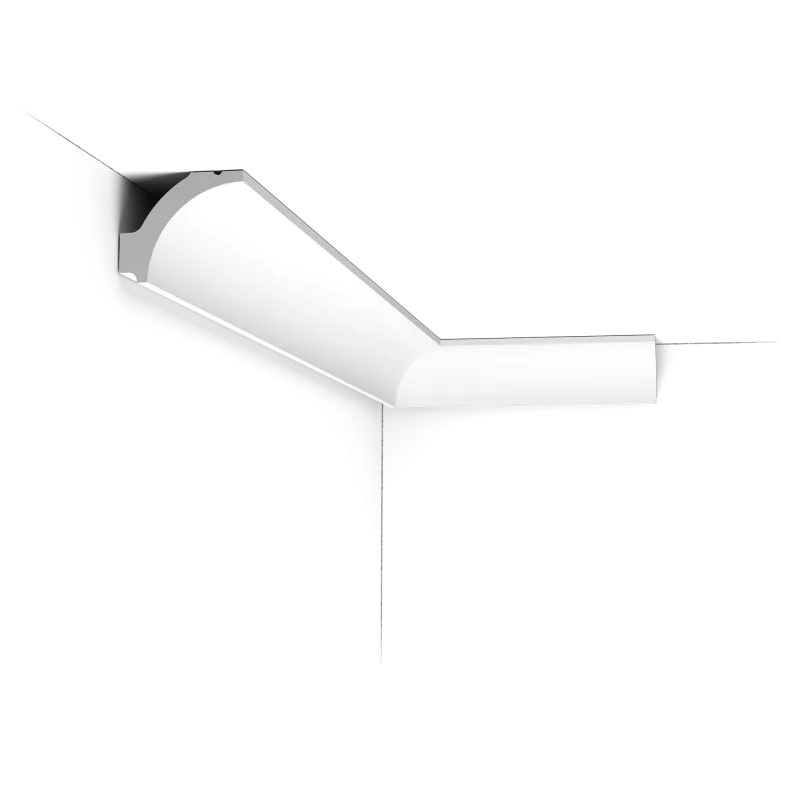 Cornișă decorativă C260 — profil rotunjit 4,1×4,8 cm - Image 1