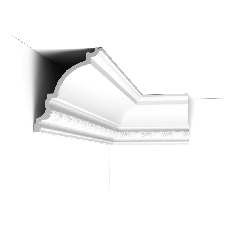 Cornișă decorativă C301 — muchie ornamentată 17×14,4 cm, camere mari - Image 2