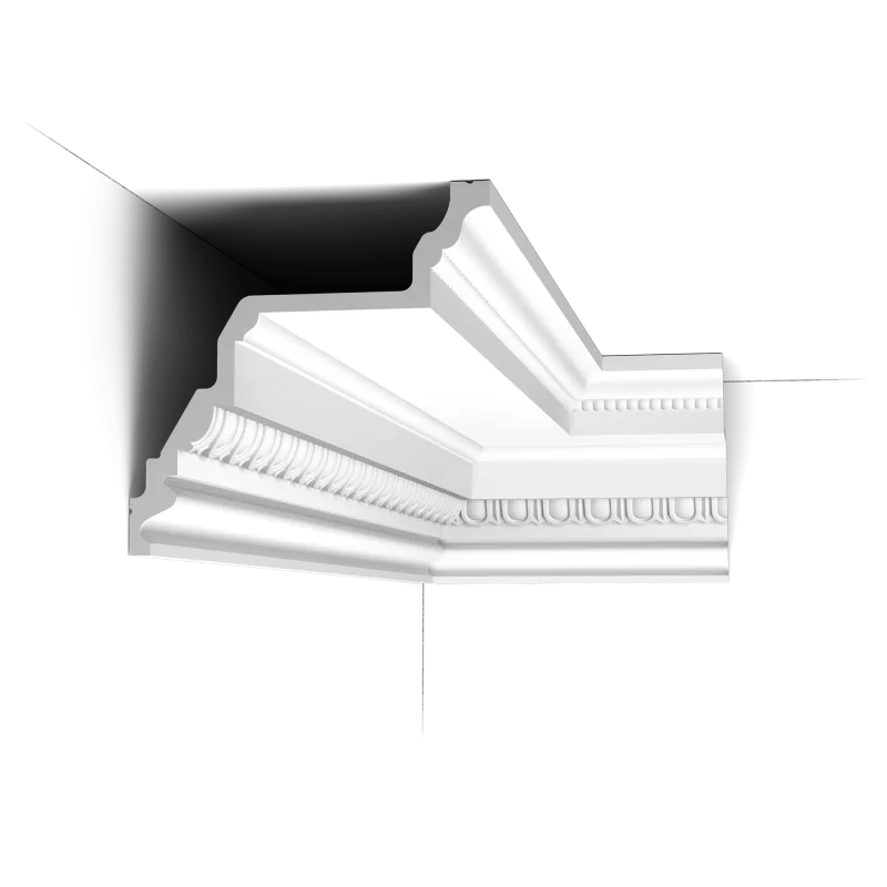 Cornișă decorativă C307 — 200 cm, model clasic masiv - Image 1