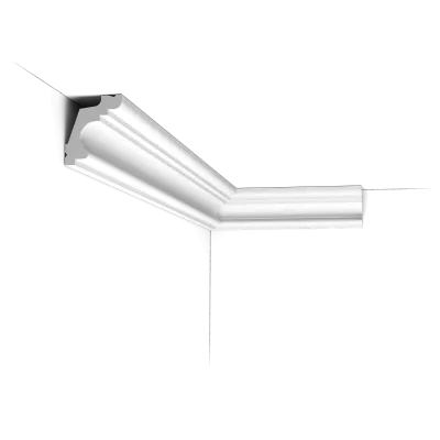 Cornișă decorativă C322 — profil rotunjit discret, 200 cm