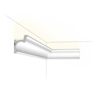 Cornișă decorativă C328 — 200 cm, pentru iluminare indirectă