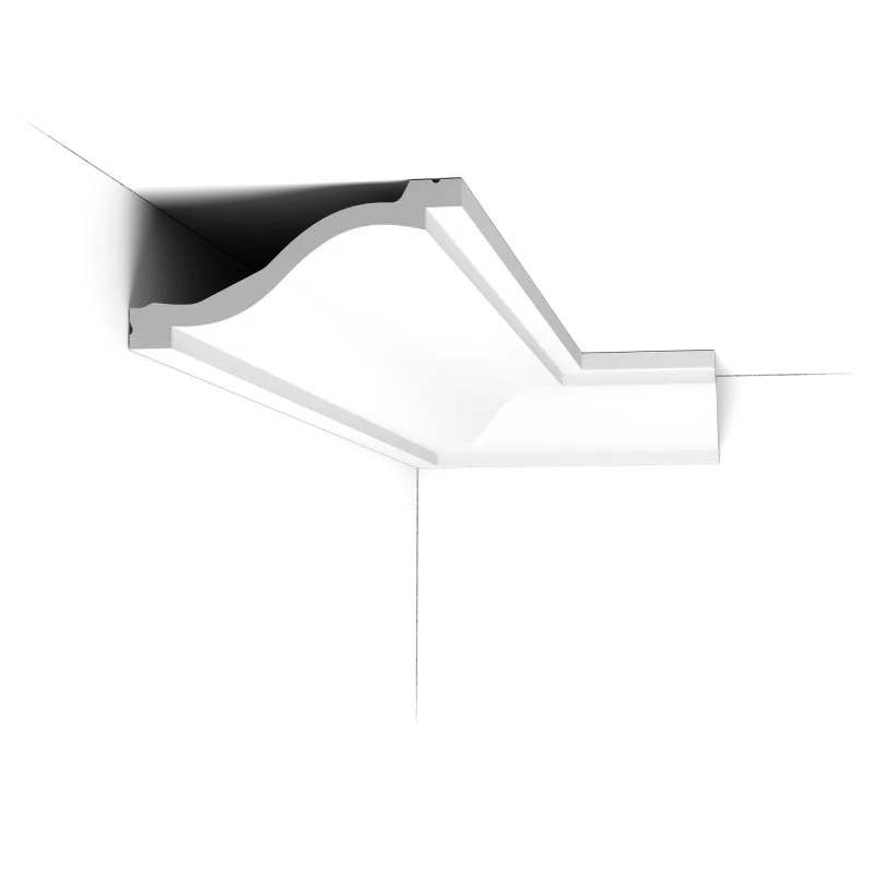 Cornișă decorativă C331 — profil pentru tavan 6,1×13,5 cm - Image 2