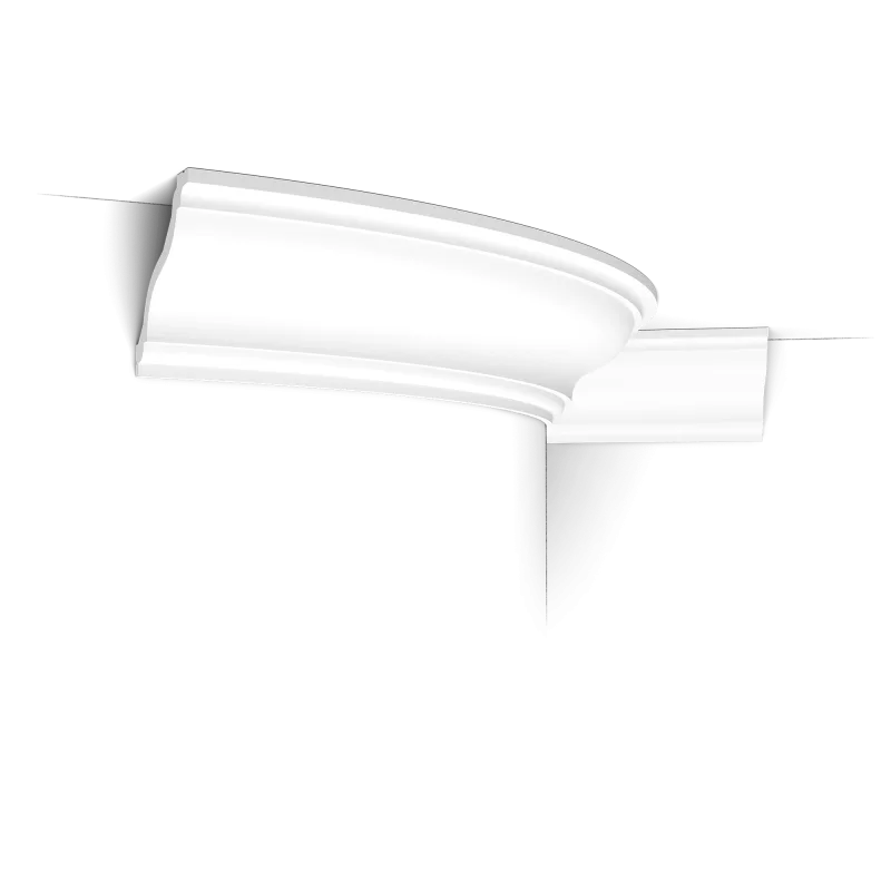 Cornișă decorativă C333 — model gât de lebădă 12,2×11,1 cm, standard/flex/rigid - Image 2