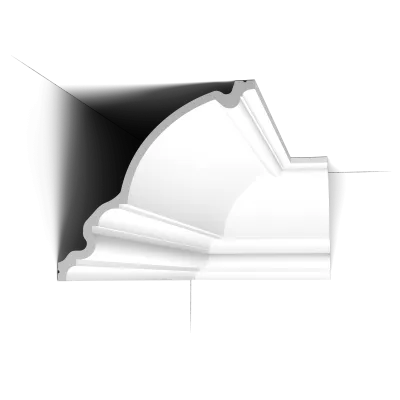 Cornișă decorativă C336 BA'ROCK — supradimensionată 27,1×26,6 cm
