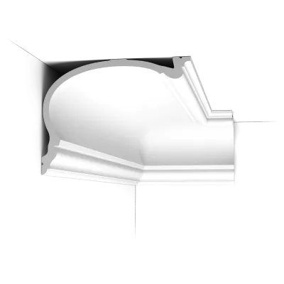 Cornișă decorativă C343 HERITAGE — stil clasic englezesc, 19 cm