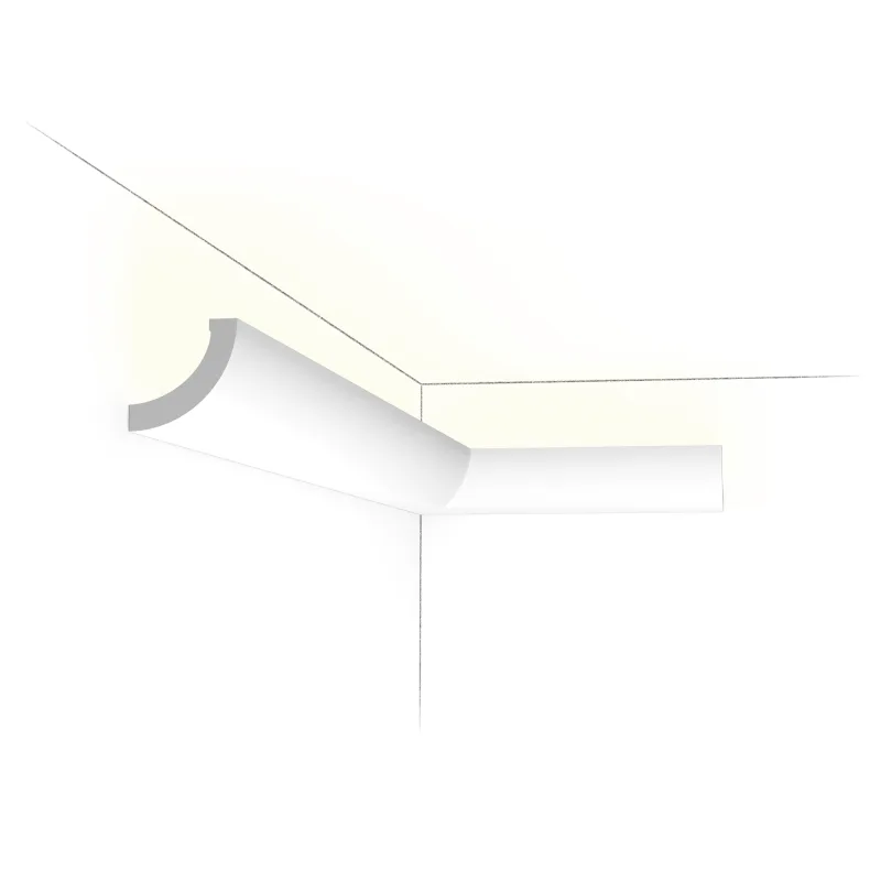 Profil LED C362 — cornișă circulară pentru iluminare indirectă, 5 cm - Image 2