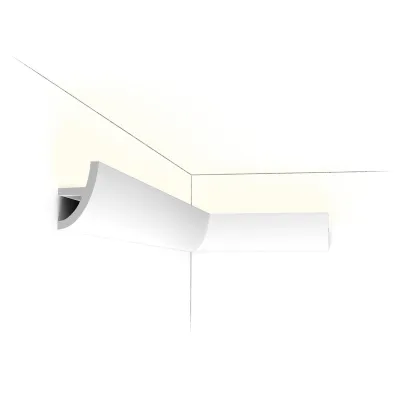 Profil LED C373 — cornișă pentru iluminare indirectă, design Ulf Moritz