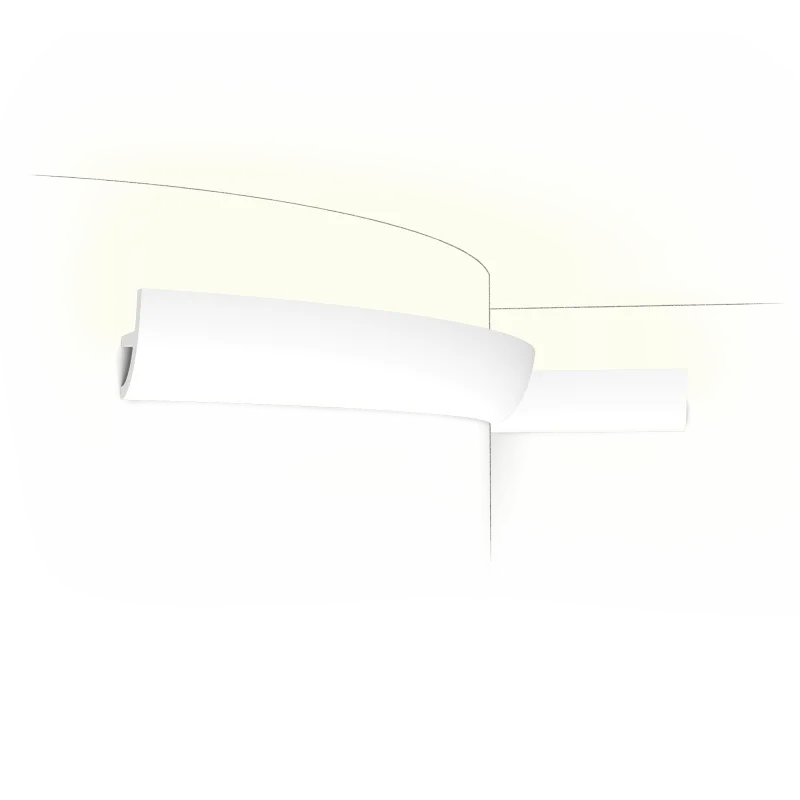 Profil LED C373 — cornișă pentru iluminare indirectă, design Ulf Moritz - Image 3